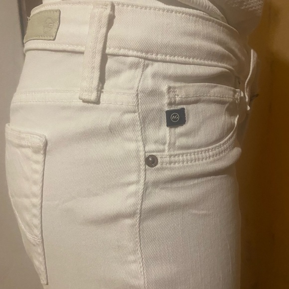 Ag Adriano Goldschmied White Skinny Jeans excellent condition like new - Picture 5 of 13